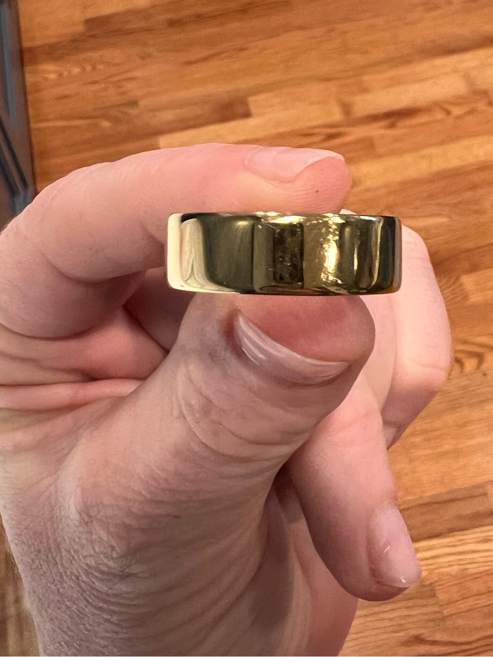 Ōura ring generation 4, gold size 10